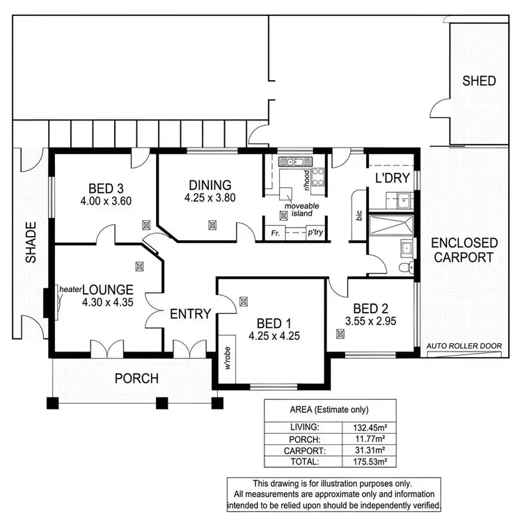 Floorplan of Homely house listing, 141 Glengyle Terrace, Plympton SA 5038