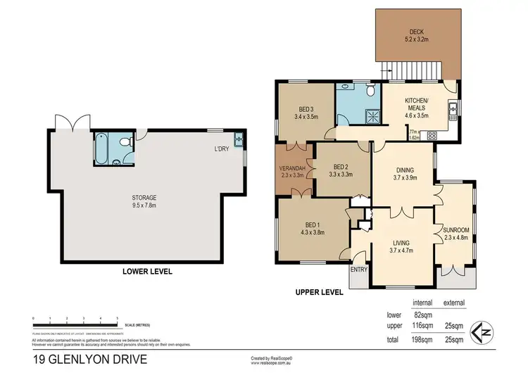 Floorplan of Homely house listing, 19 Glenlyon Drive, Ashgrove QLD 4060
