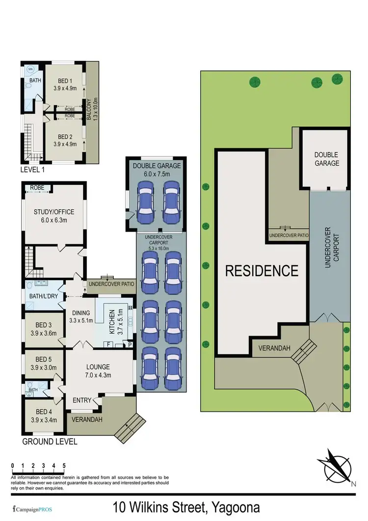 Floorplan of Homely house listing, 10 Wilkins Street, Yagoona NSW 2199