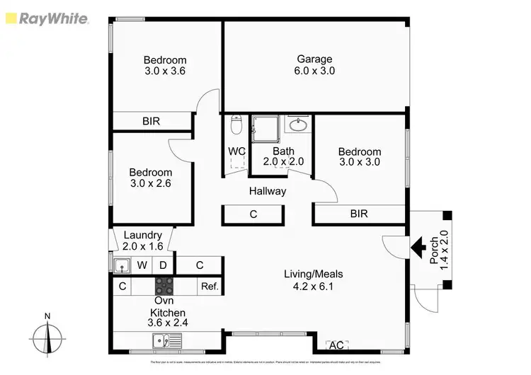 Floorplan of Homely unit listing, 2/9-11 White Street, Oakleigh East VIC 3166