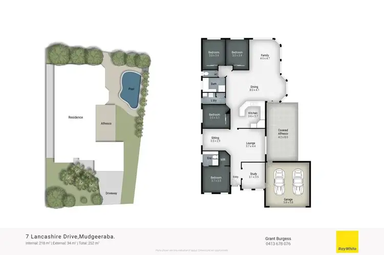 Floorplan of Homely house listing, 7 Lancashire Drive, Mudgeeraba QLD 4213