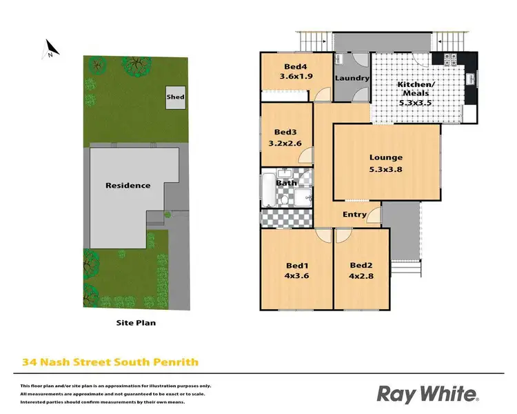 Floorplan of Homely house listing, 34 Nash Street, South Penrith NSW 2750