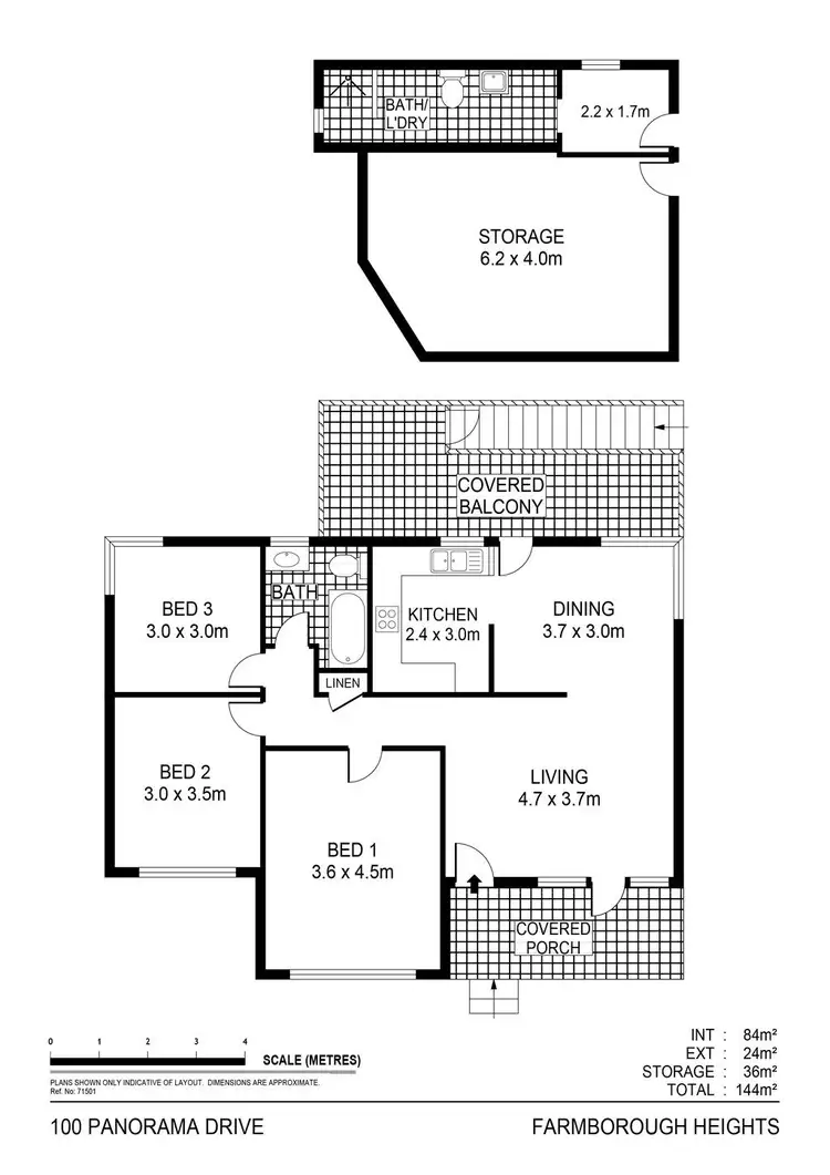 Floorplan of Homely house listing, 100 Panorama Drive, Farmborough Heights NSW 2526