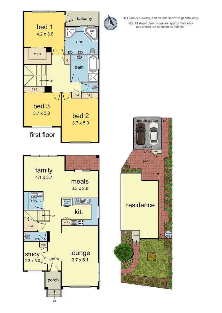 Floorplan of Homely townhouse listing, 26 Cottinglea, 12-14 Unsworth Road, Ringwood North VIC 3134