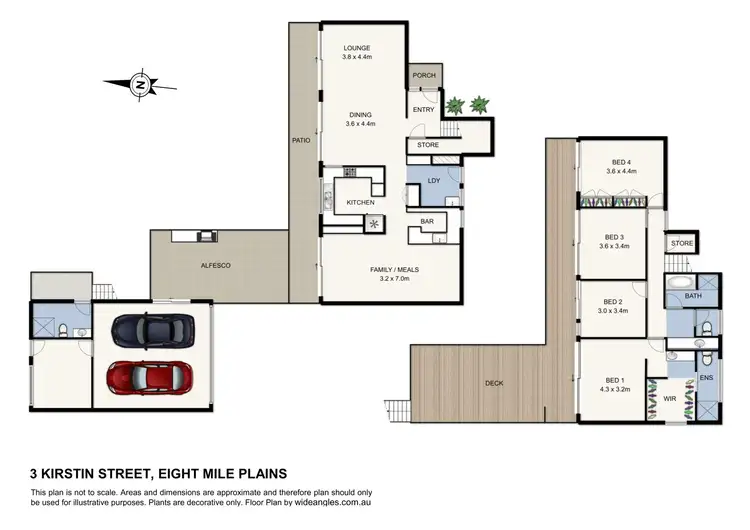 Floorplan of Homely house listing, 3 Kirstin Street, Eight Mile Plains QLD 4113