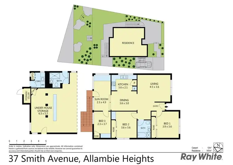 Floorplan of Homely house listing, 37 Smith Avenue, Allambie Heights NSW 2100