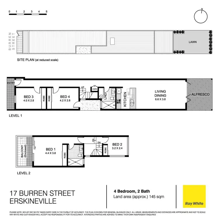 Floorplan of Homely house listing, 17 Burren Street, Erskineville NSW 2043