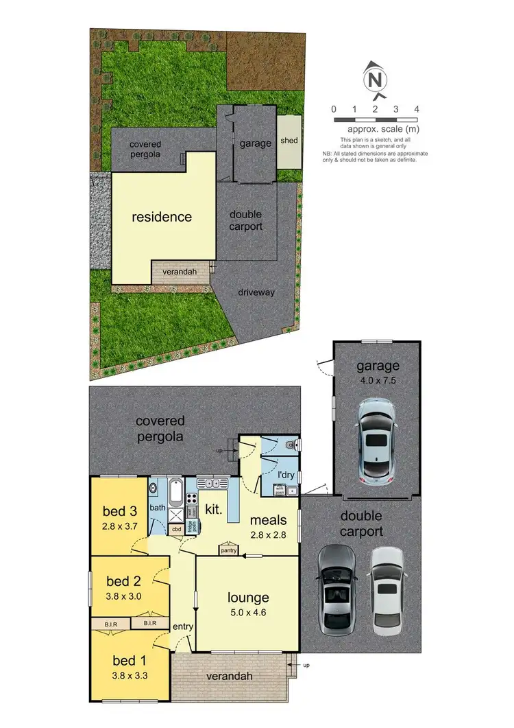 Floorplan of Homely house listing, 65 Hansworth Street, Mulgrave VIC 3170