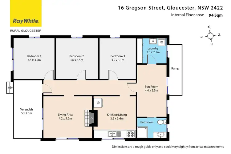 Floorplan of Homely house listing, 16 Gregson Street, Gloucester NSW 2422