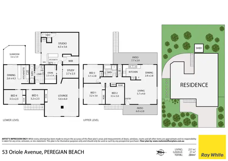 Floorplan of Homely house listing, 53 Oriole Avenue, Peregian Beach QLD 4573