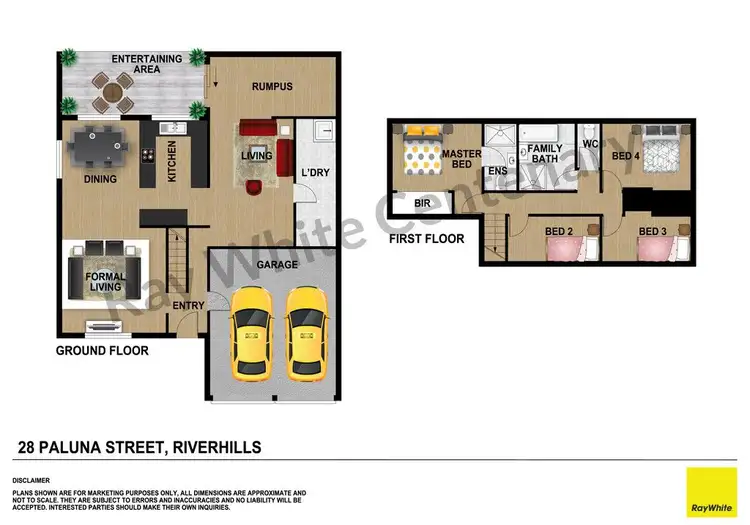 Floorplan of Homely house listing, 28 Paluna Street, Riverhills QLD 4074