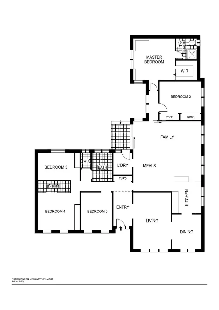 Floorplan of Homely house listing, 22 Lyndon Street, Kaleen ACT 2617