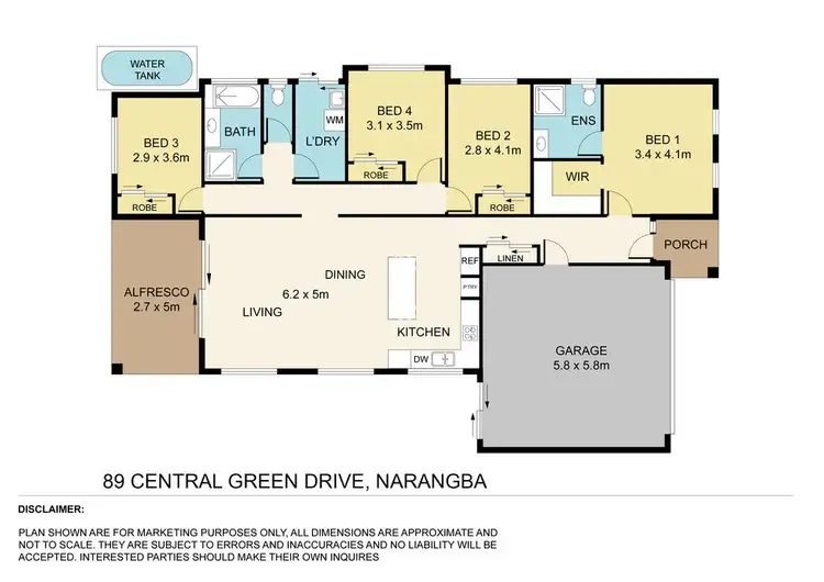 Floorplan of Homely house listing, 89 Central Green Drive, Narangba QLD 4504