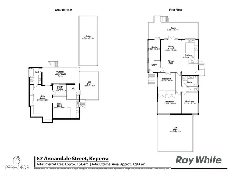 Floorplan of Homely house listing, 87 Annandale Street, Keperra QLD 4054