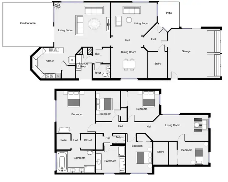 Floorplan of Homely house listing, 1 Cambridge Terrace, Mildura VIC 3500