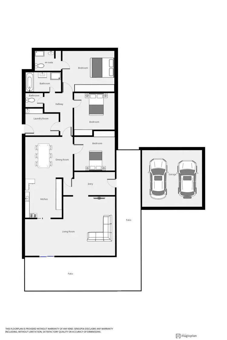 Floorplan of Homely house listing, 260 Seventh Street, Mildura VIC 3500