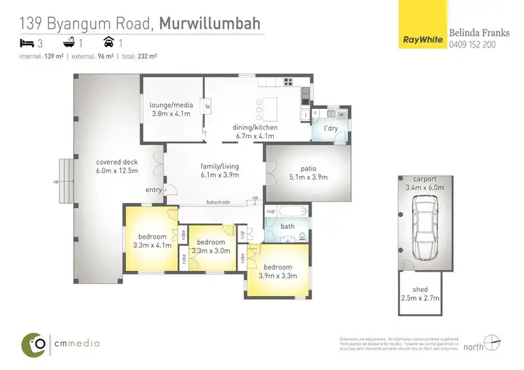 Floorplan of Homely house listing, 139 Byangum Road, Murwillumbah NSW 2484