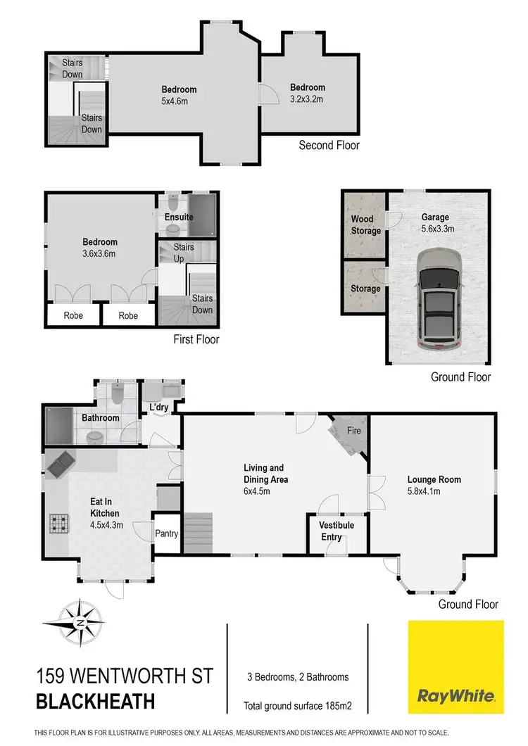 Floorplan of Homely house listing, 159 Wentworth Street, Blackheath NSW 2785