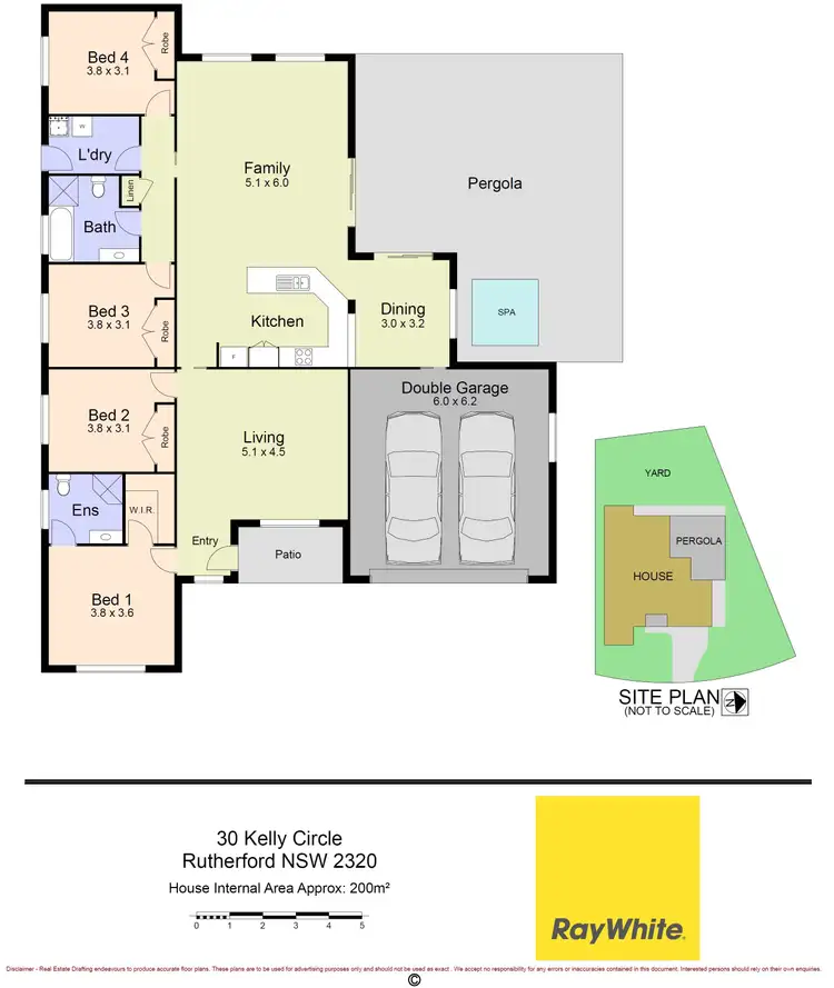 Floorplan of Homely house listing, 30 Kelly Circle, Rutherford NSW 2320