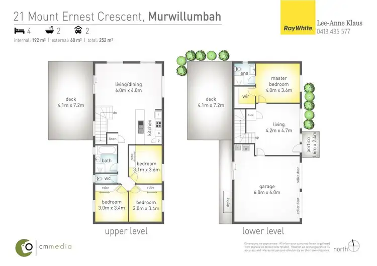Floorplan of Homely house listing, 21 Mount Ernest Crescent, Murwillumbah NSW 2484