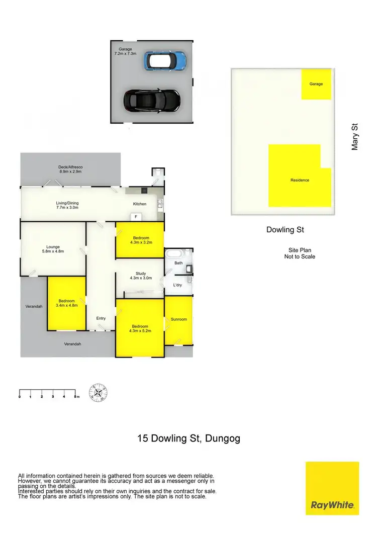 Floorplan of Homely house listing, 15 Dowling Street, Dungog NSW 2420