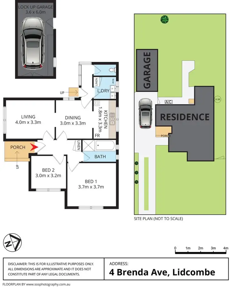 Floorplan of Homely house listing, 4 Brenda Avenue, Lidcombe NSW 2141