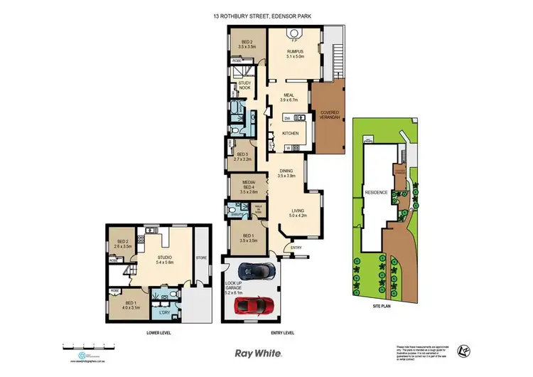 Floorplan of Homely house listing, 13 Rothbury Street, Edensor Park NSW 2176