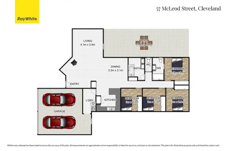 Floorplan of Homely house listing, 57 Mcleod Street, Cleveland QLD 4163