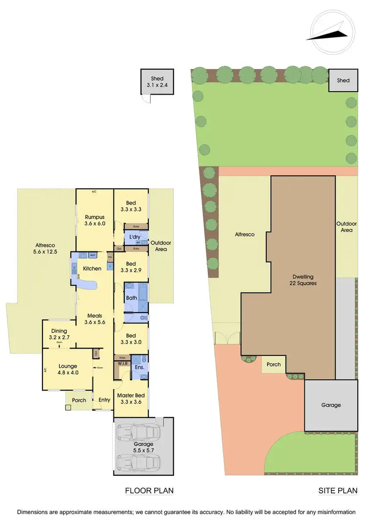 Floorplan of Homely house listing, 8 Jackie Close, Rowville VIC 3178