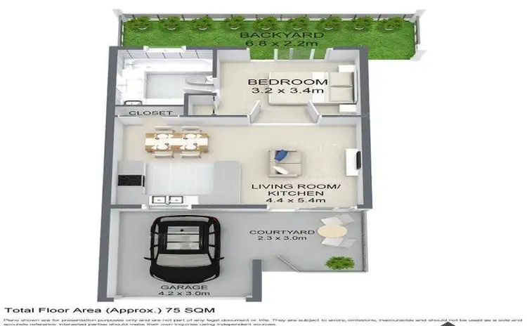 Floorplan of Homely house listing, 45/83 Heeb Street, Ashmore QLD 4214