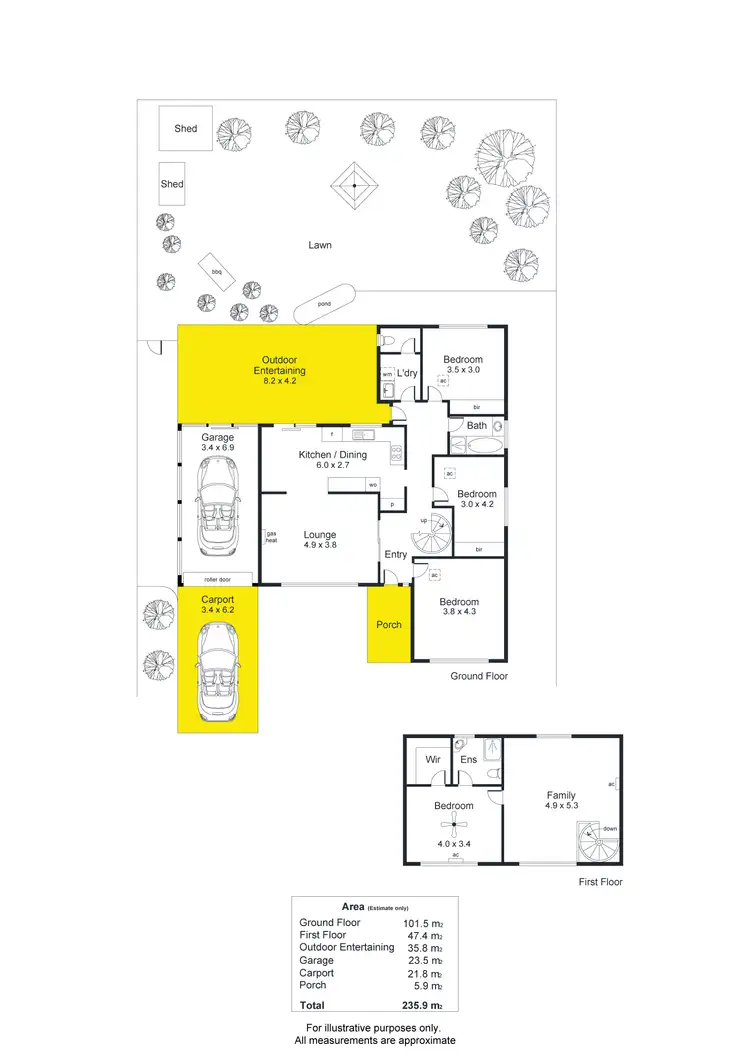 Floorplan of Homely house listing, 289 Sturt Road, Sturt SA 5047