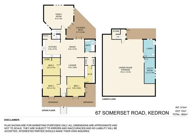 Floorplan of Homely house listing, 67 Somerset Road, Kedron QLD 4031