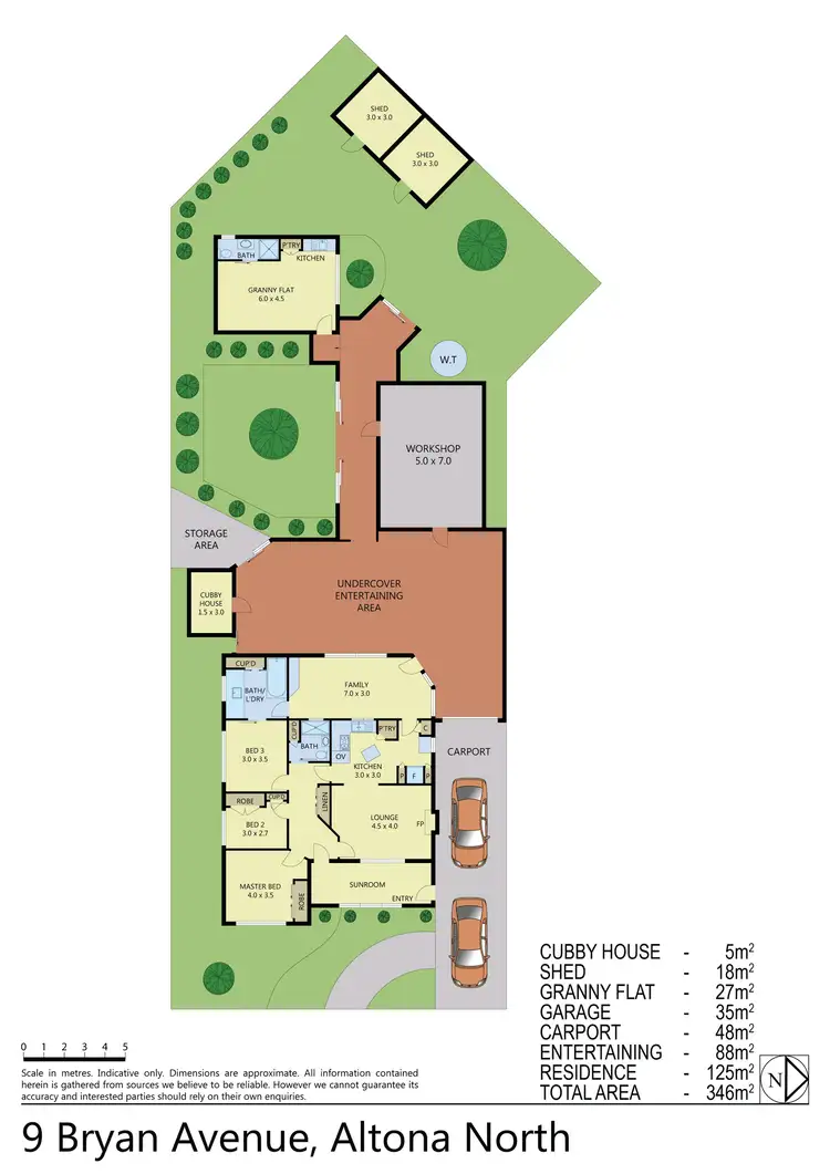 Floorplan of Homely house listing, 9 Bryan Avenue, Altona North VIC 3025