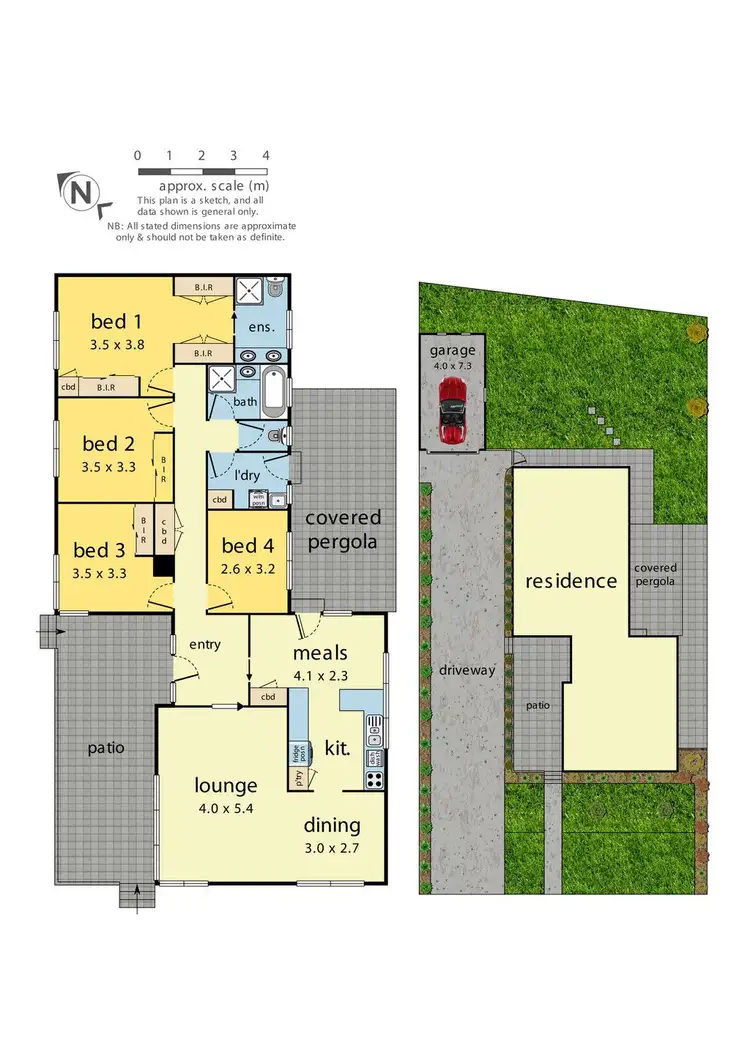 Floorplan of Homely house listing, 37 Anora Crescent, Mulgrave VIC 3170