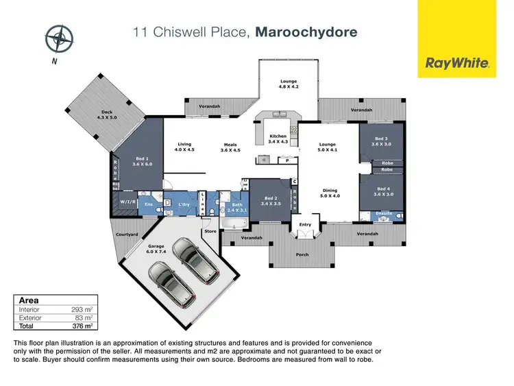 Floorplan of Homely house listing, 11 Chiswell Place, Maroochydore QLD 4558