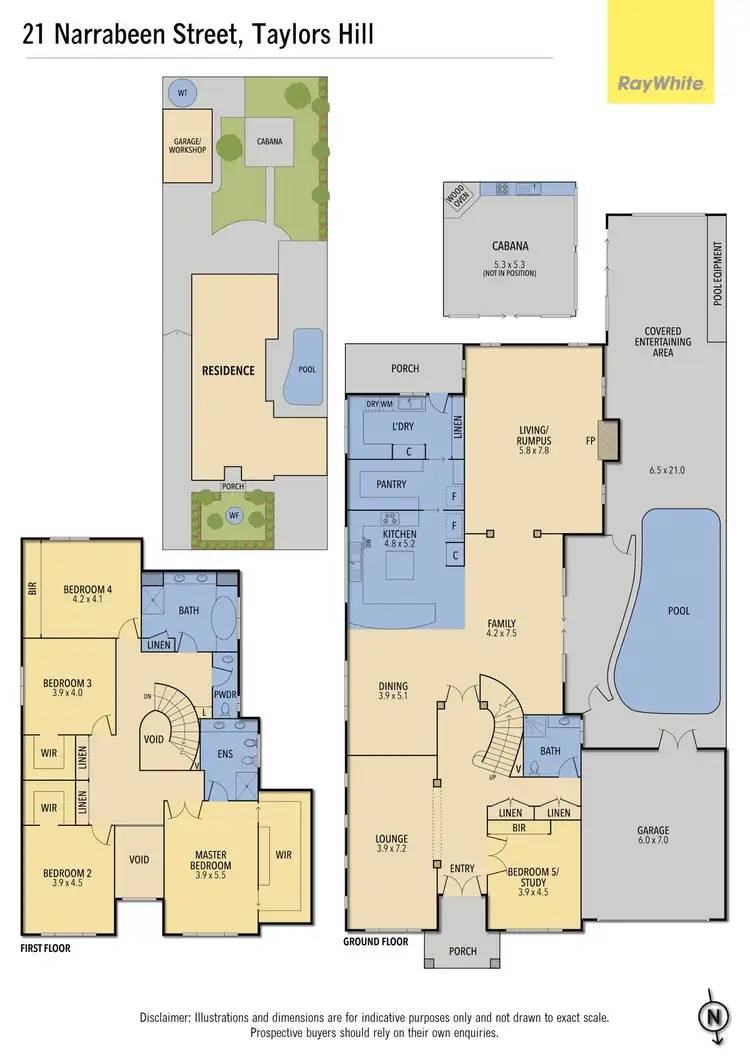 Floorplan of Homely house listing, 21 Narrabeen Street, Taylors Hill VIC 3037