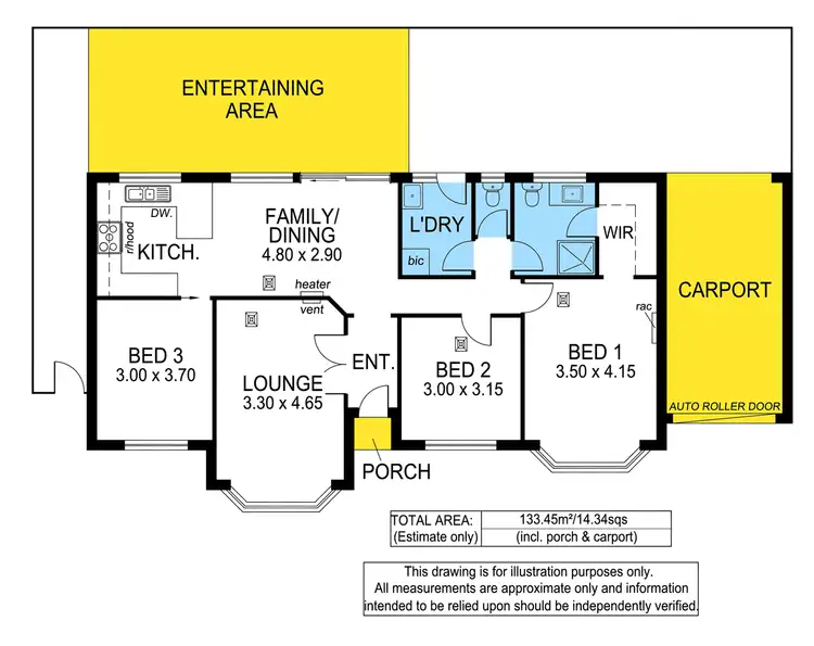 Floorplan of Homely house listing, 1/28 Hay Road, Linden Park SA 5065