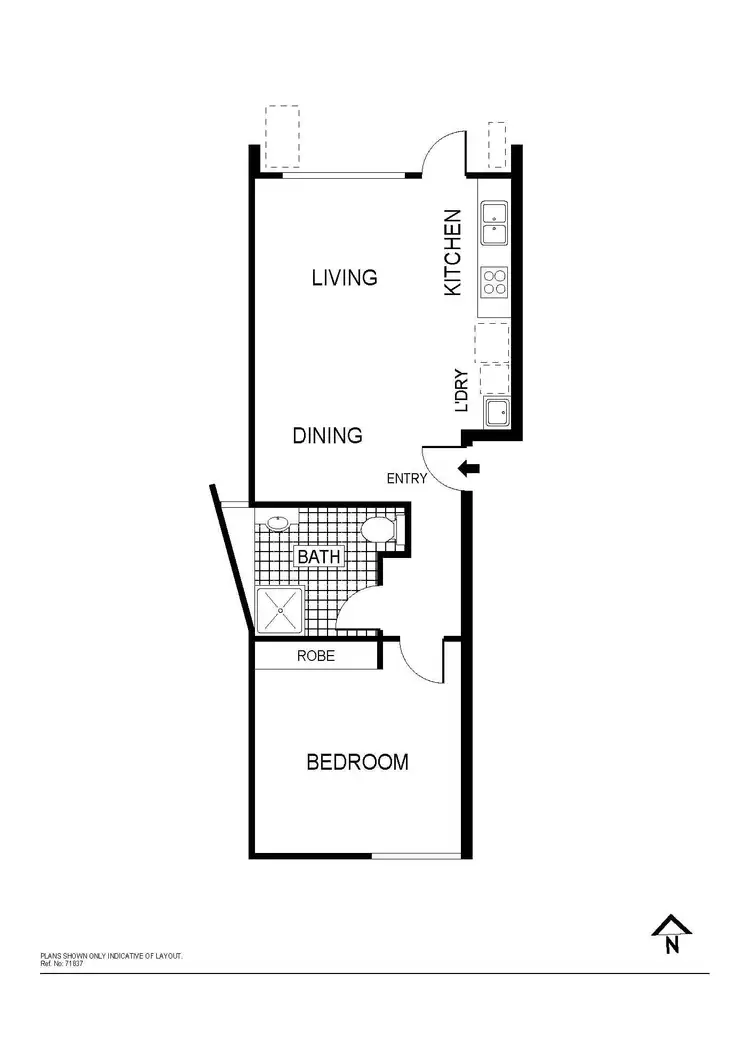 Floorplan of Homely house listing, 46/15 Andersch Street, Casey ACT 2913
