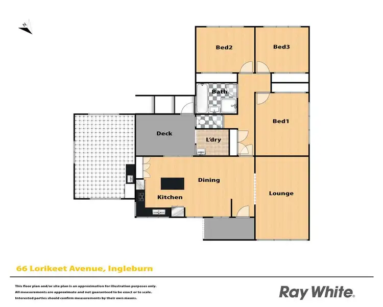 Floorplan of Homely house listing, Address available on request