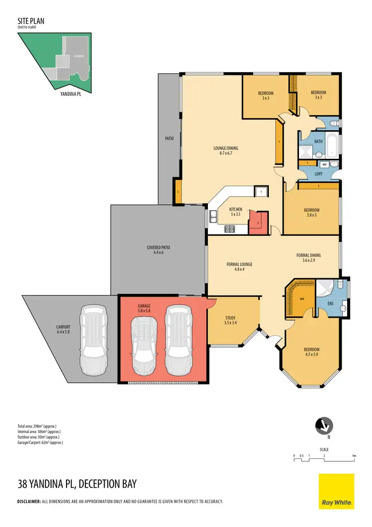 Floorplan of Homely house listing, 38 Yandina Place, Deception Bay QLD 4508
