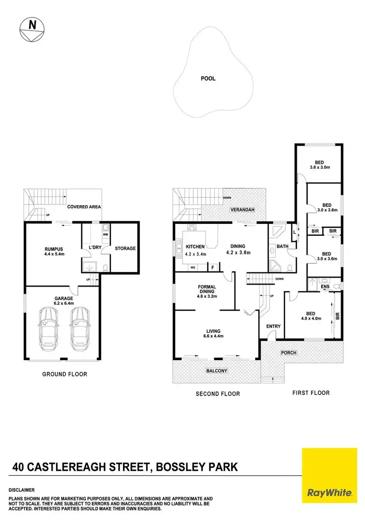 Floorplan of Homely house listing, 40 Castlereagh Street, Bossley Park NSW 2176