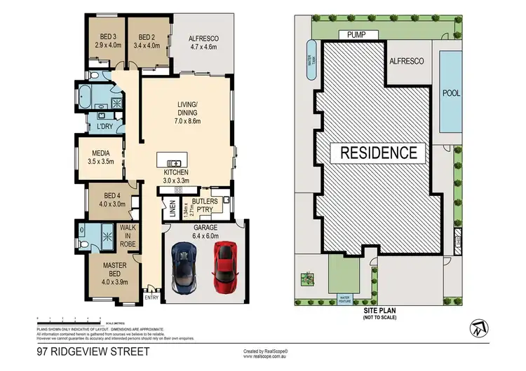 Floorplan of Homely house listing, 97 Ridgeview Street, Carindale QLD 4152
