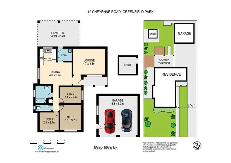 Floorplan of Homely house listing, 12 Cheyenne Road, Greenfield Park NSW 2176