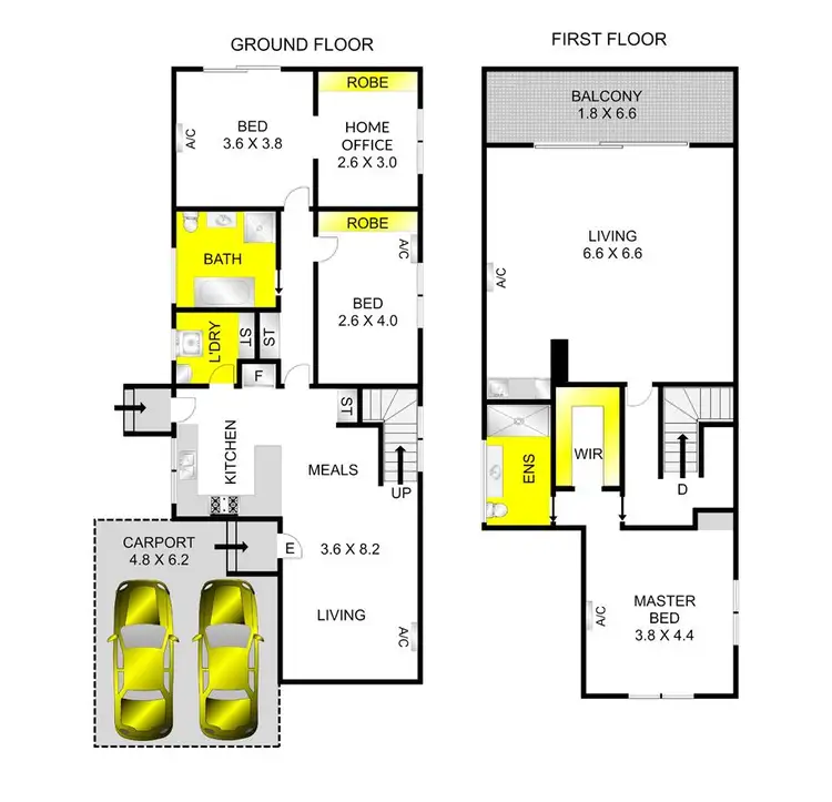 Floorplan of Homely house listing, 18 Ponds Drive, Lara VIC 3212