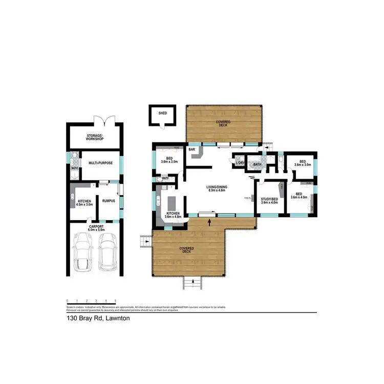 Floorplan of Homely house listing, 130 Bray Road, Lawnton QLD 4501