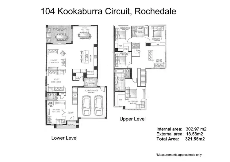 Floorplan of Homely house listing, 104 Kookaburra Circuit, Rochedale QLD 4123