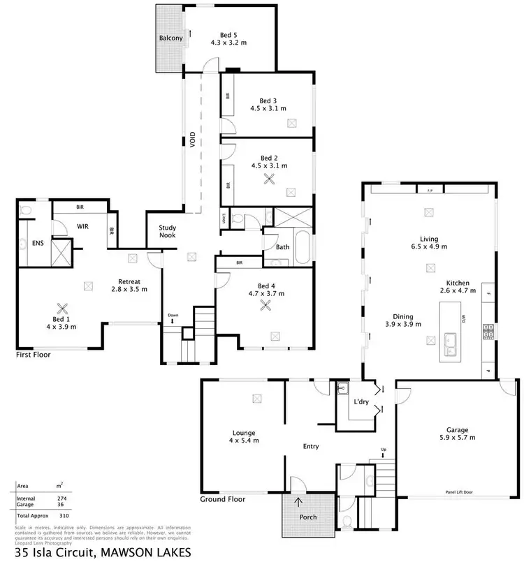 Floorplan of Homely house listing, 35 Isla Circuit, Mawson Lakes SA 5095