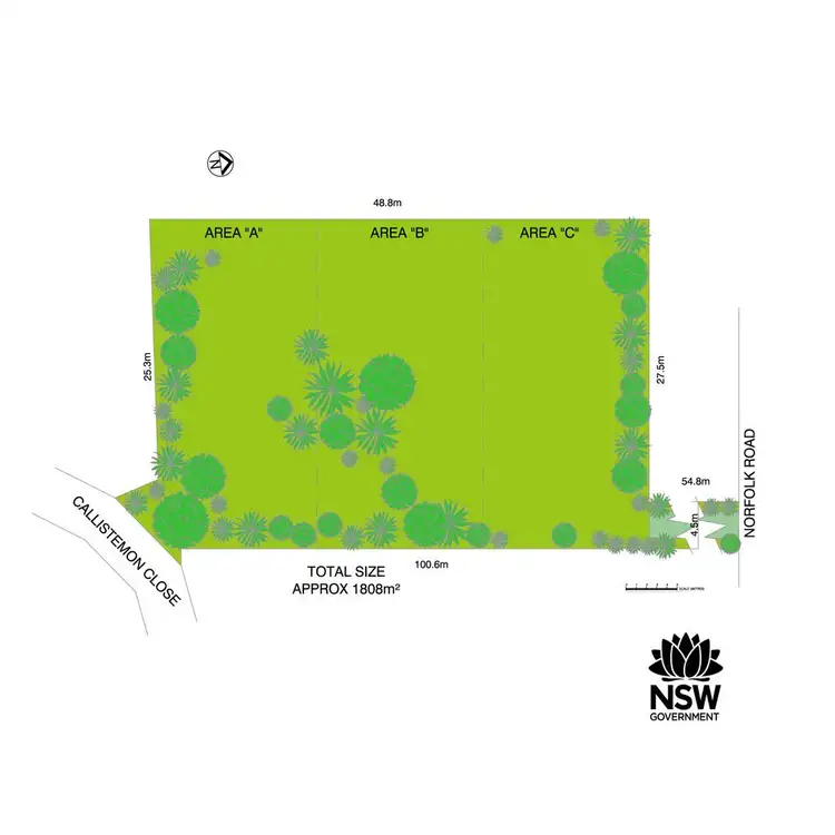 Floorplan of Homely land listing, 79A Norfolk Road, North Epping NSW 2121