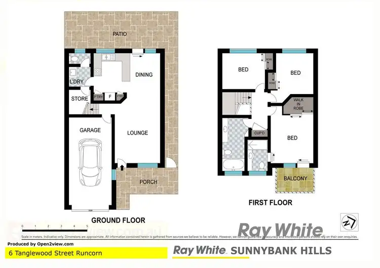 Floorplan of Homely townhouse listing, 12/8 Buckingham Place, Eight Mile Plains QLD 4113