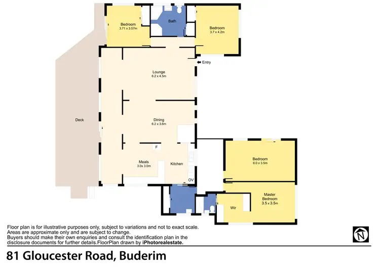 Floorplan of Homely house listing, 81 Gloucester Road, Buderim QLD 4556